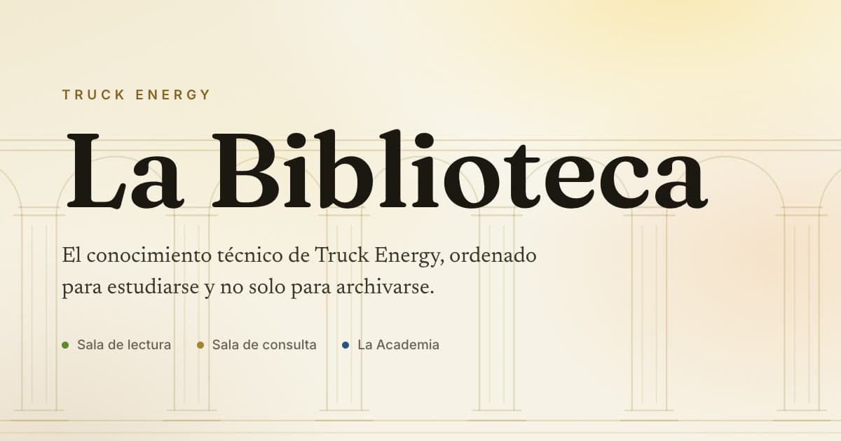 La Biblioteca de Truck Energy, with reading room, reference room and academy sections